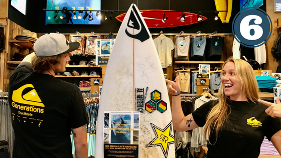 7 Reasons why you can't miss Quiksilver 'Generations' tonight TAKE HOME A FREE QUIKSILVER T-SHIRT at the Quiksilver Generations Premiere
