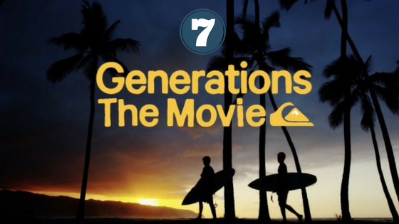 7 Reasons why you can't miss Quiksilver 'Generations' tonight: WATCH THE QUIKSILVER GNERATIONS MOVIE PREMIERE