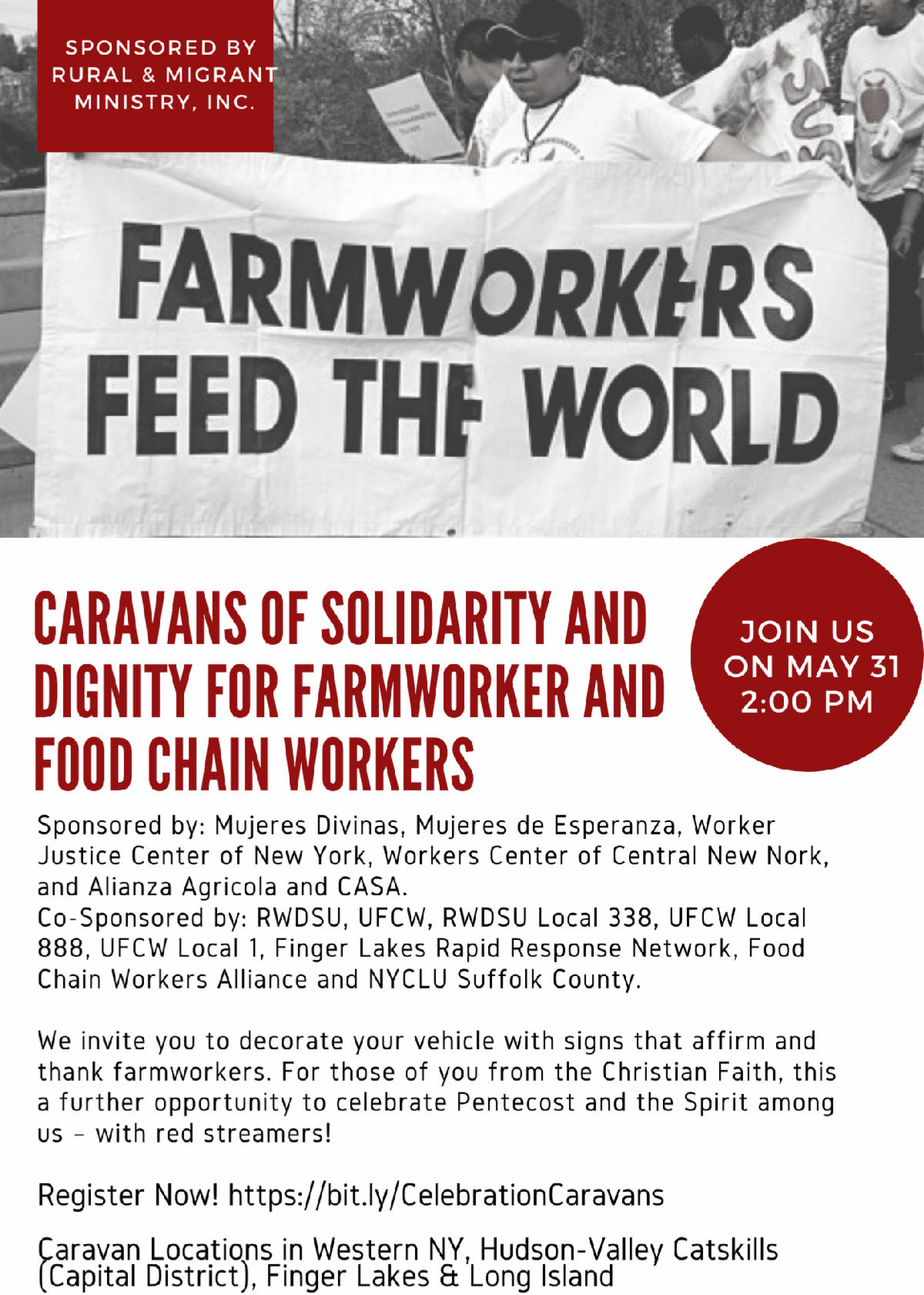Celebrating Farmworkers Food Chain Workers Caravans