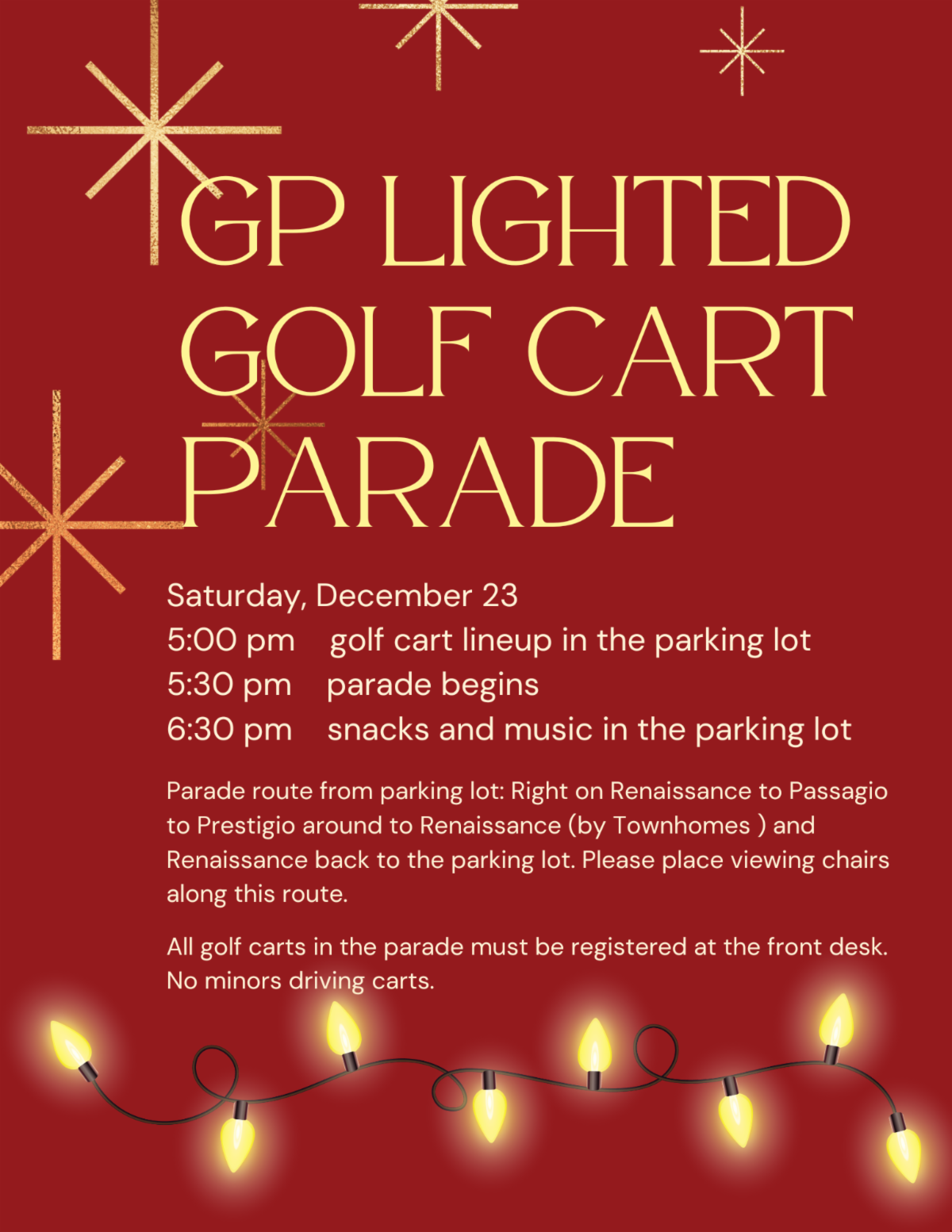 Golf Cart Parade After Party 2