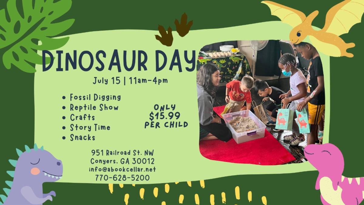 Dinosaur Day at The Book Cellar