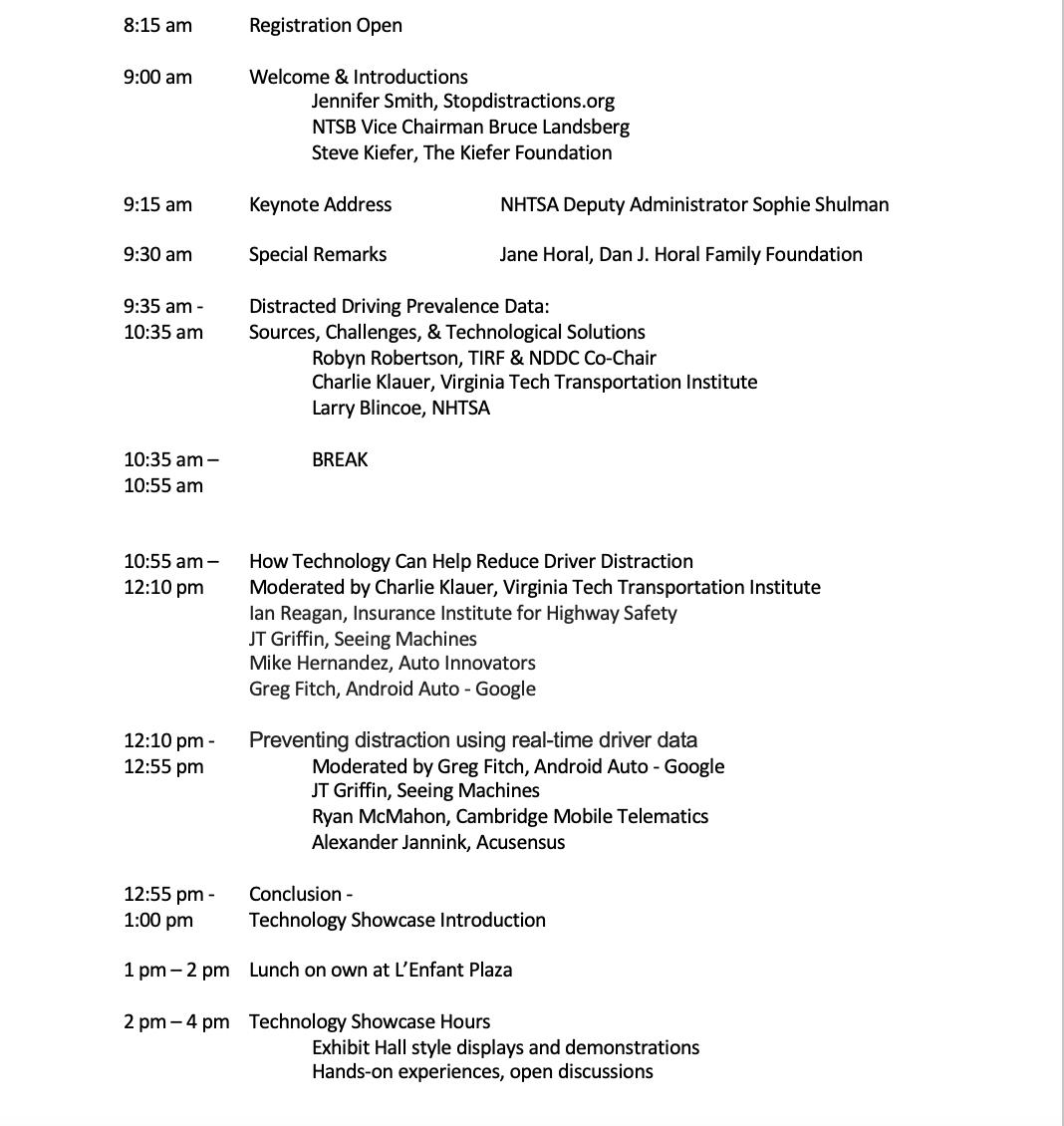 NDDC Seeking Solutions to Eliminate Distracted Driving (Virtual Event)