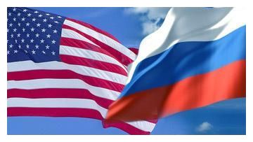 USA-Russian Flags